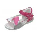 D.D.step sandálky- detská obuv  DSG120-K03-497A red