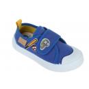 DDSTEP Plátená obuv - DTB020-CSB-136 bermuda blue detská obuv