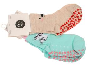 Ponožky protišmykové - 2 páry (č.20-22)