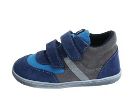 Detská obuv Jonap C - 051/SV modro-šedá lepák do č.22