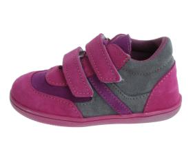 Detská obuv Jonap C - 051/SV ružovo-šedá lepák do č.22