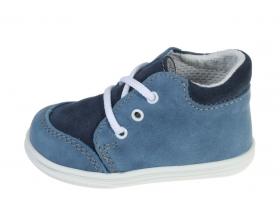Capačky - detská obuv Jonap C - 008/M modrá šnúrky