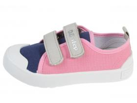 D.D.Step DTG121-CSG-158B pink
detská plátená obuv