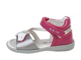 D.D.step sandálky- detská obuv  DSG120-K03-497A red