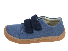 FRODDO - G3130229 blue barefoot vegan velcro
Barefoot detská plátená obuv