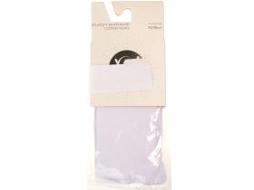 Pančuchy YO- RAB-0002U (80%bavlna) - 92/98 biele