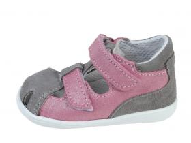 Sandálky JONAP - 041s - šedoružová devon
detská obuv na leto pre najmenších