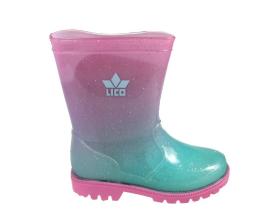 Lico gumáky - 730076 stormy rosa/turkis