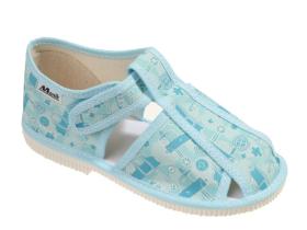Papučky MANIK - EU-2S-F915 CH- sv.autíčka