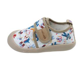 MILASH obuv - FUN shoes barefoot CANVAS plátenky - chlapec