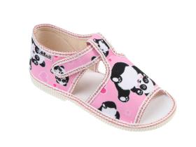 Papučky MANIK - EU-LOŠ-1S-F332 - D panda
