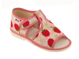 Papučky MANIK - EU-LOŠ-1S-F338 - D - maliny