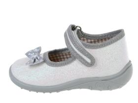 Detská obuv NAZO - N009BAW strieborné
