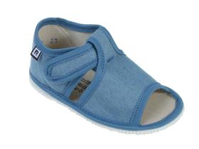 Papučky RAK(2023) 100014-3E/JU - OŠ - džínsovina