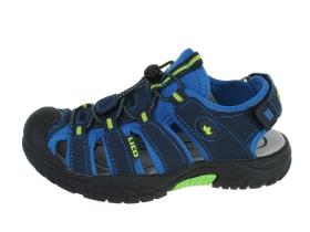 Detská obuv LICO VCL - 470111 Nimbo blau/lemon