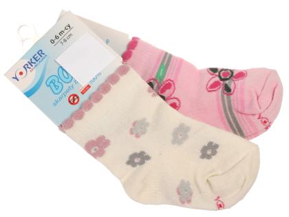 Ponožky Yorker klasické - 2 páry (č.17-18)