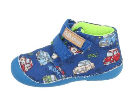 D.D.Step DPB021-C015-976 bermuda blue
detská textilná obuv