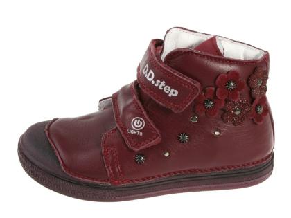 D.D.Step DPG121A-A049-885B raspberry
celoročná detská obuv, vypínateľné blikačky