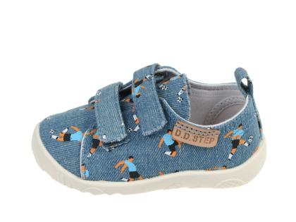 D.D.Step DTB024-CBB-41907B bermuda blue
Barefoot detské plátenky na leto.