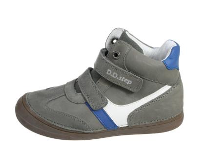 D.D.Step DPB123A-A078-331B dark grey
detské kožené topánky