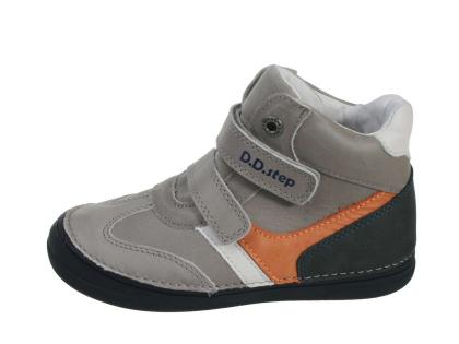 D.D.Step DPB123A-A078-331 grey
detská kožená obuv