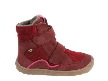 FRODDO - G3160189-6 barefoot tex bordeaux+
zimné barefoot čižmičky, nepremokavé