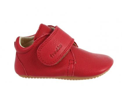 Detská kožená capačková obuv FRODDO - KC - G1130005-6 red č.17-21