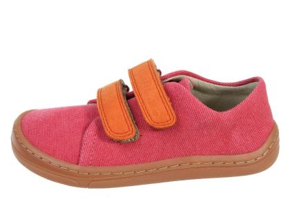 FRODDO - G3130229-4 fuxia barefoot vegan velcro
barefoot detská plátená obuv