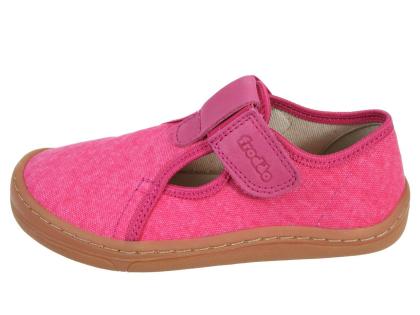 FRODDO - G1700354 fuxia barefoot canvas-T (č.23-24)
barefoot detská plátená obuv