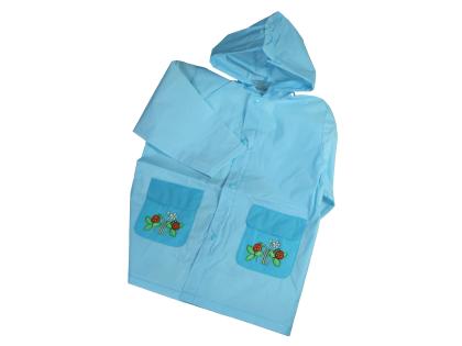 (4r.) Pršiplášť nelun - KRTEK - PL0001-04 sv.mod. veľ.4r. (v54/š42/r30)