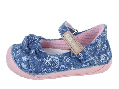 D.D.Step - DJG022-C070-108A royal blue
barefoot letná plátenková detská obuv