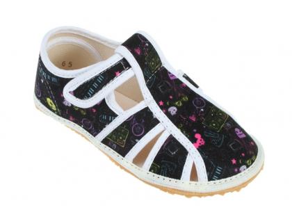 Barefoot papučky JONAP - papučka HOME Mickey Mouse / unisex