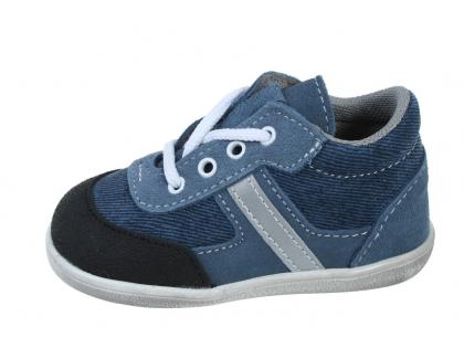 Jonap C - 051/S modrá jeans šnúrky
celoročná detská obuv