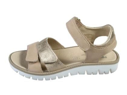 Sandálky PRIMIGI 7891111 nabuk/s.lam.nuv beige