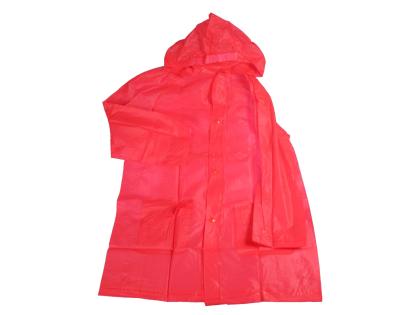 (6r.) Pršiplášť nelun - PL0065-17 - 6r. neon. červ. (v56/š46/r22)