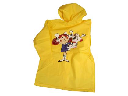 (6r.) Pršiplášť nelun - AMALKA - PL0004-20 žlt. veľ.6r. (v60/š46/r32)