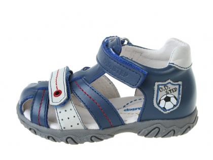 D.D.Step - Letná sandálka, detská obuv  L - DSB019-AC625-5013-OB royal blue