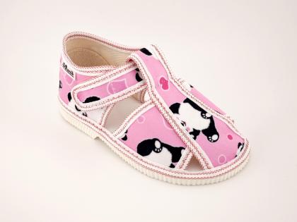 Papučky MANIK  - EU-LZŠ-2S-F332 - D panda
