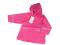 (6-9m) Playshoes pršiplášť ružový 408638 č.74 - (v40/š30/r20)