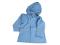 (6-9m) Playshoes pršiplášť modrý 408638 č.74 - (v40/š30/r20)
